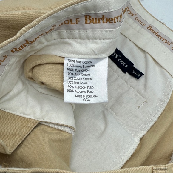 Burberry Beige Golf Trousers - Picture 4 of 4